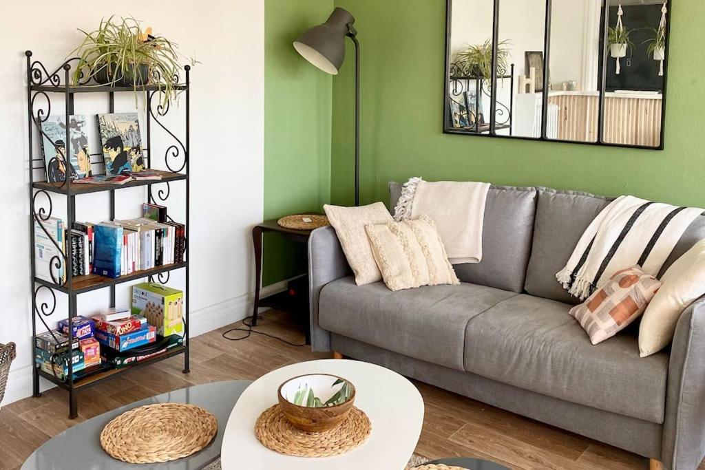 Joli T2 En Centre-Ville Lorient Avec Balcon Cosy Ngoại thất bức ảnh
