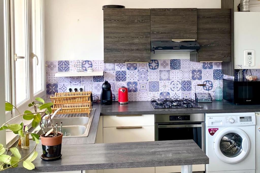 Joli T2 En Centre-Ville Lorient Avec Balcon Cosy Ngoại thất bức ảnh