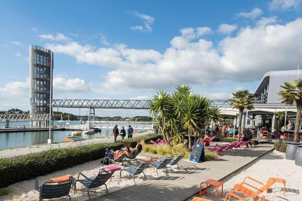 Joli T2 En Centre-Ville Lorient Avec Balcon Cosy Ngoại thất bức ảnh