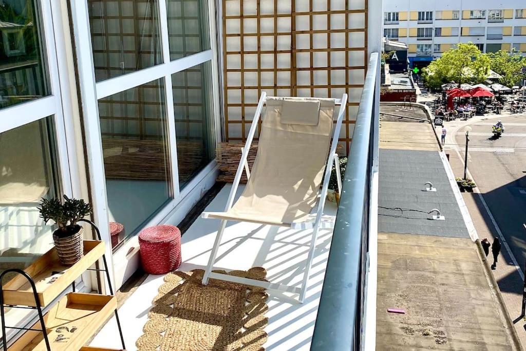 Joli T2 En Centre-Ville Lorient Avec Balcon Cosy Ngoại thất bức ảnh